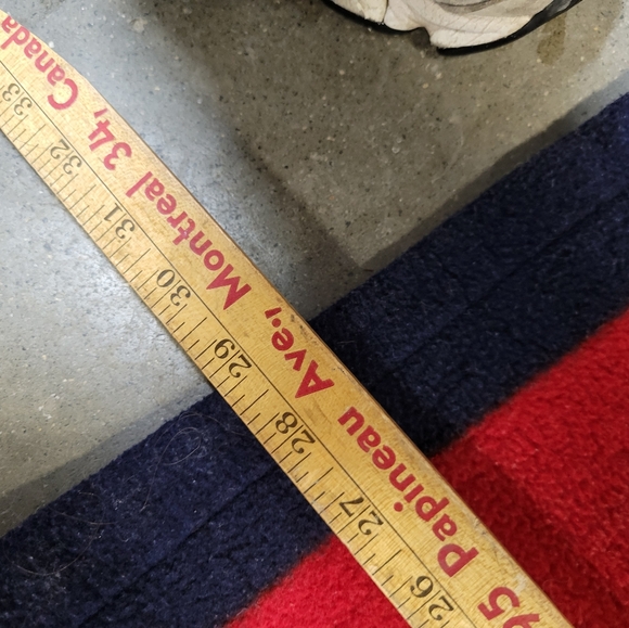 Eddie Bauer Ebtek Men's Jacket Sz xlarge Tall Colorblock Rainbow Stripe Fleece - Picture 6 of 9